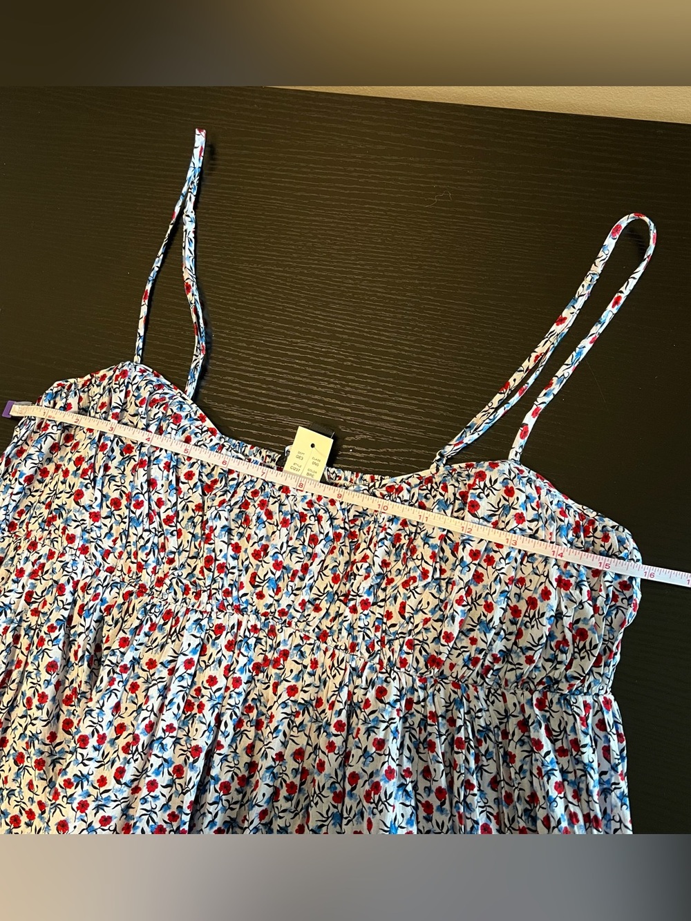 J. Crew Cotton Voile Empire Waist Maxi Dress Poppy Floral Print Sundress M NWT - Picture 11 of 13